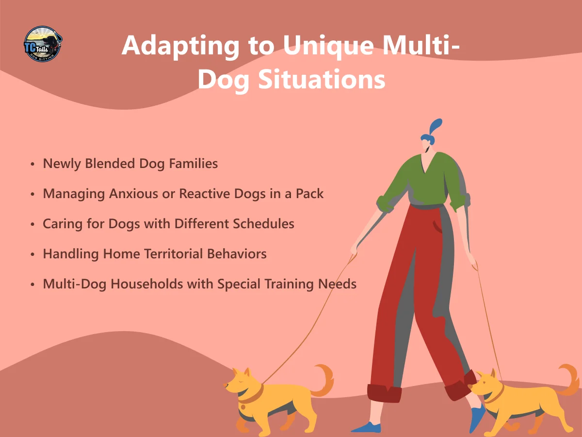 Adapting to Unique Multi-Dog Situations