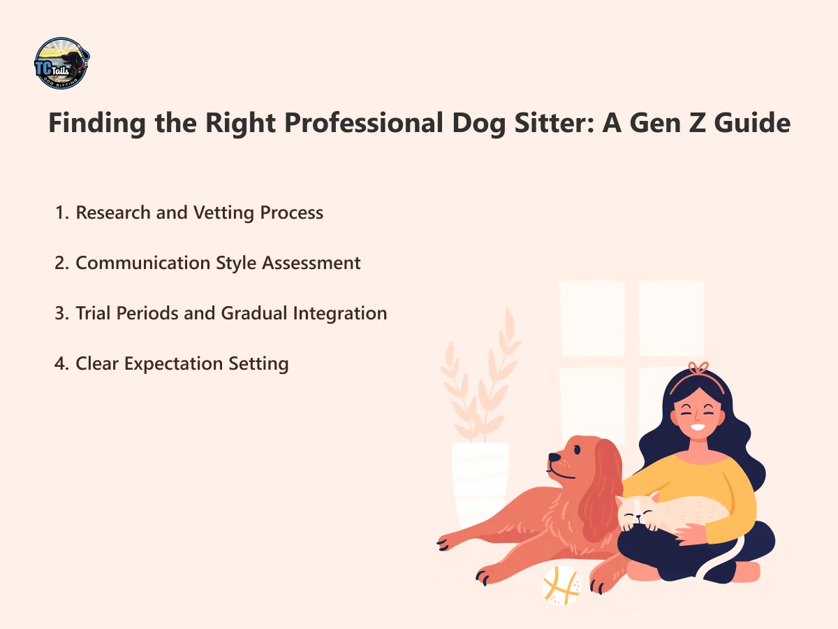 Finding the Right Professional Dog Sitter: A Gen Z Guide